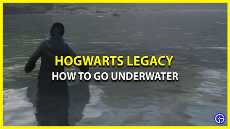 Diving in hogwarts legacy
